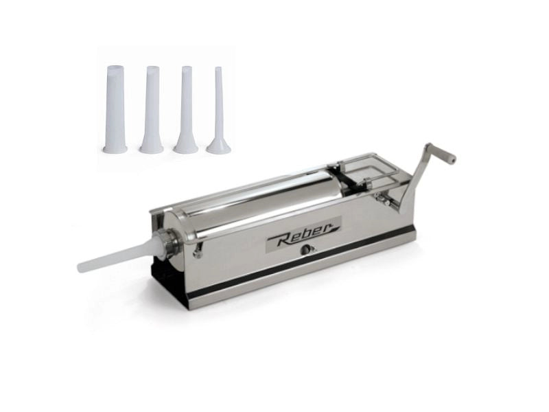 Insaccatrice Manuale Orizzontale Reber 8 Kg INOX | Capacità e Igiene Top