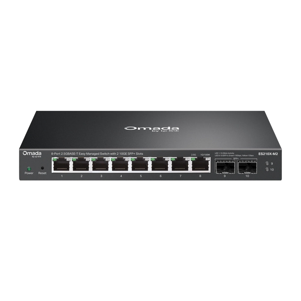 Switch 8p gigabit mananaged omada 8p poe 2sfp cloud omada - ES210X-M2