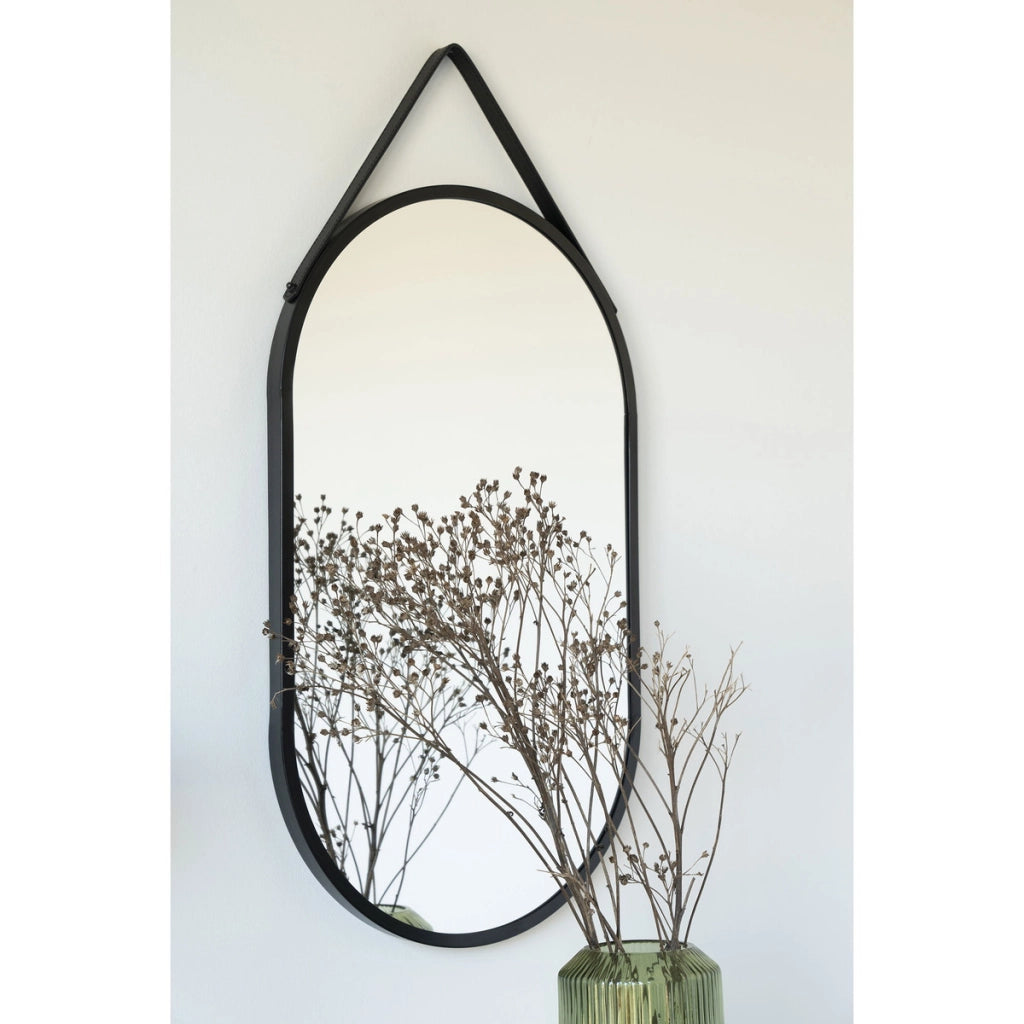 Specchio con Cornice Trapani, Argento, Metallo, 2x35x60 cm
