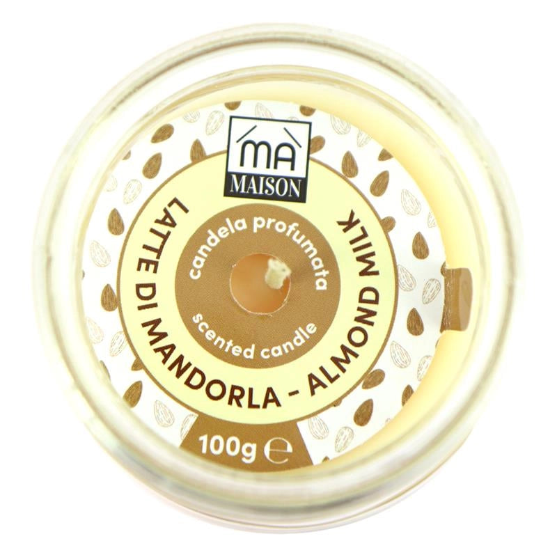 MA MAISON CANDELA PROFUMATA LATTE DI MANDORLA 100GR