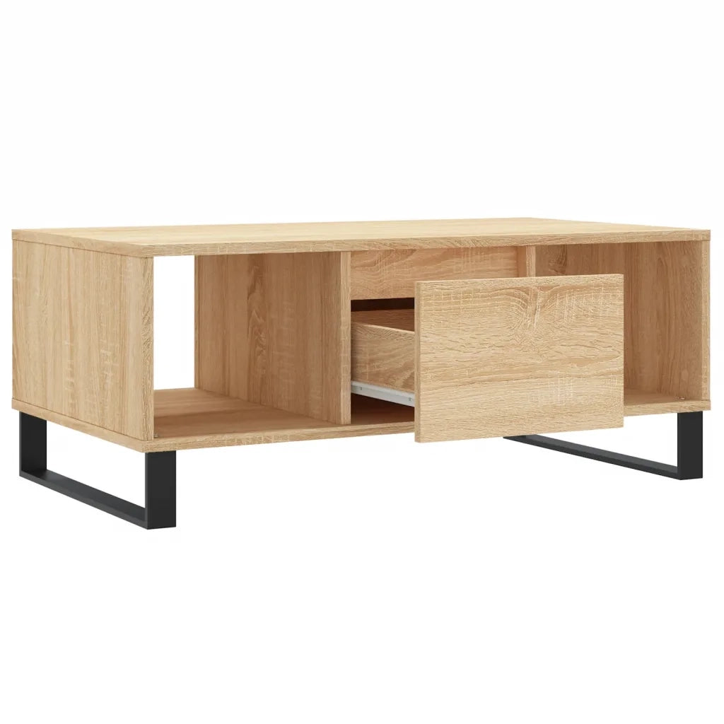 Tavolino salotto | Tavolino da caff¨¨ | Tavolino da Soggiorno Rovere Sonoma 90x50x36,5 cm Legno Multistrato