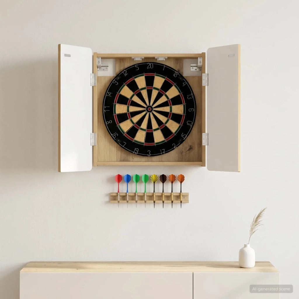 Armadio per Dartboard ZWOLLE Rovere Artigianale 896454