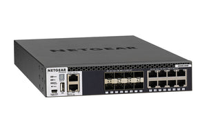 Netgear m4300-8x8f gestito l3 10g ethernet (100/1000/10000) 1u nero - 125092