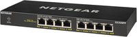 Netgear gs308pp non gestito gigabit ethernet (10/100/1000) supporto power over ethernet (poe) nero - GS308PP-100EUS