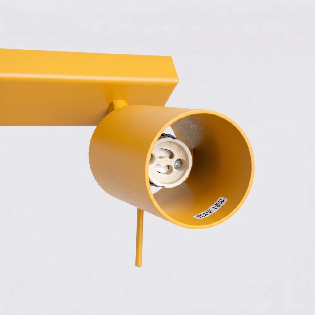 Plafoniera RING 3L giallo