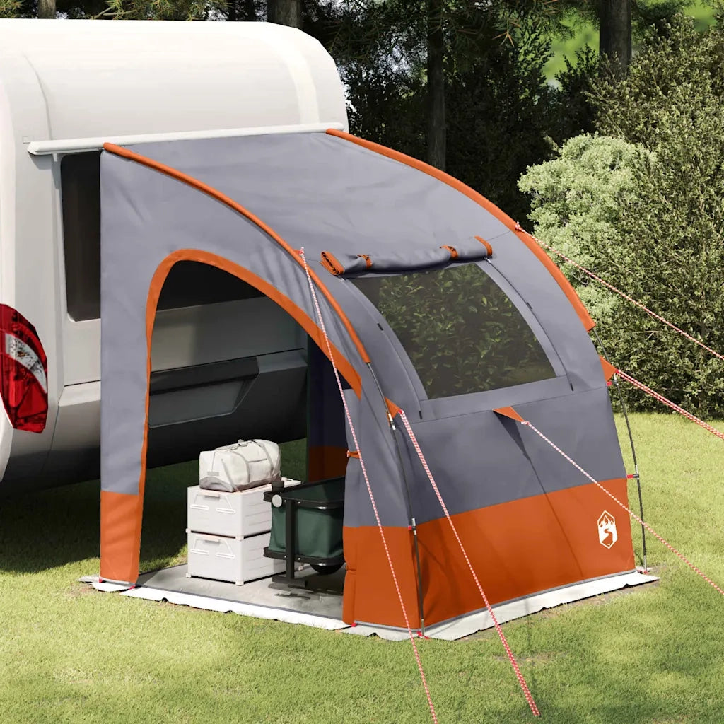 Tenda per portellone posteriore Grigio e arancione taffet¨¤