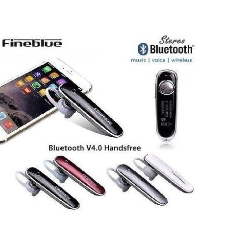 Trade Shop - Auricolare Bluetooth V4.0 Hd Ricevitore Telefonico Microfono Smartphone -