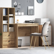 Scrivania Rovere Artigianale 80x50x76 cm Legno ingegnerizzato