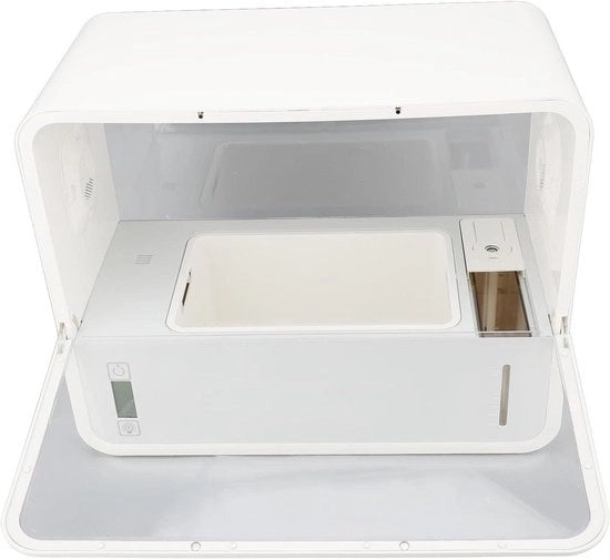 Kit di coltivazione funghi - Tenda per la coltivazione funghi con illuminazione LED automatica e coltivazione spore - Design trasparente - Giardinaggio indoor.
