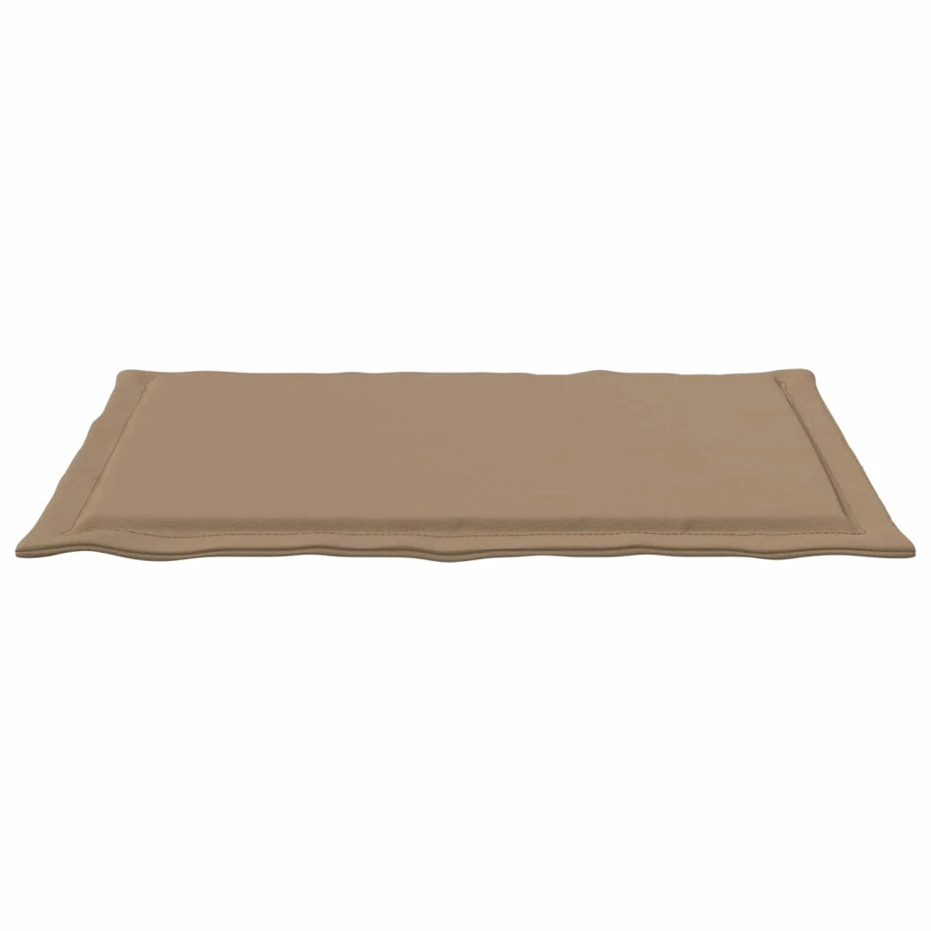 Cuscini per Seduta 2 pcs Tortora 47 x 36 x 2 cm Poliestere 899967