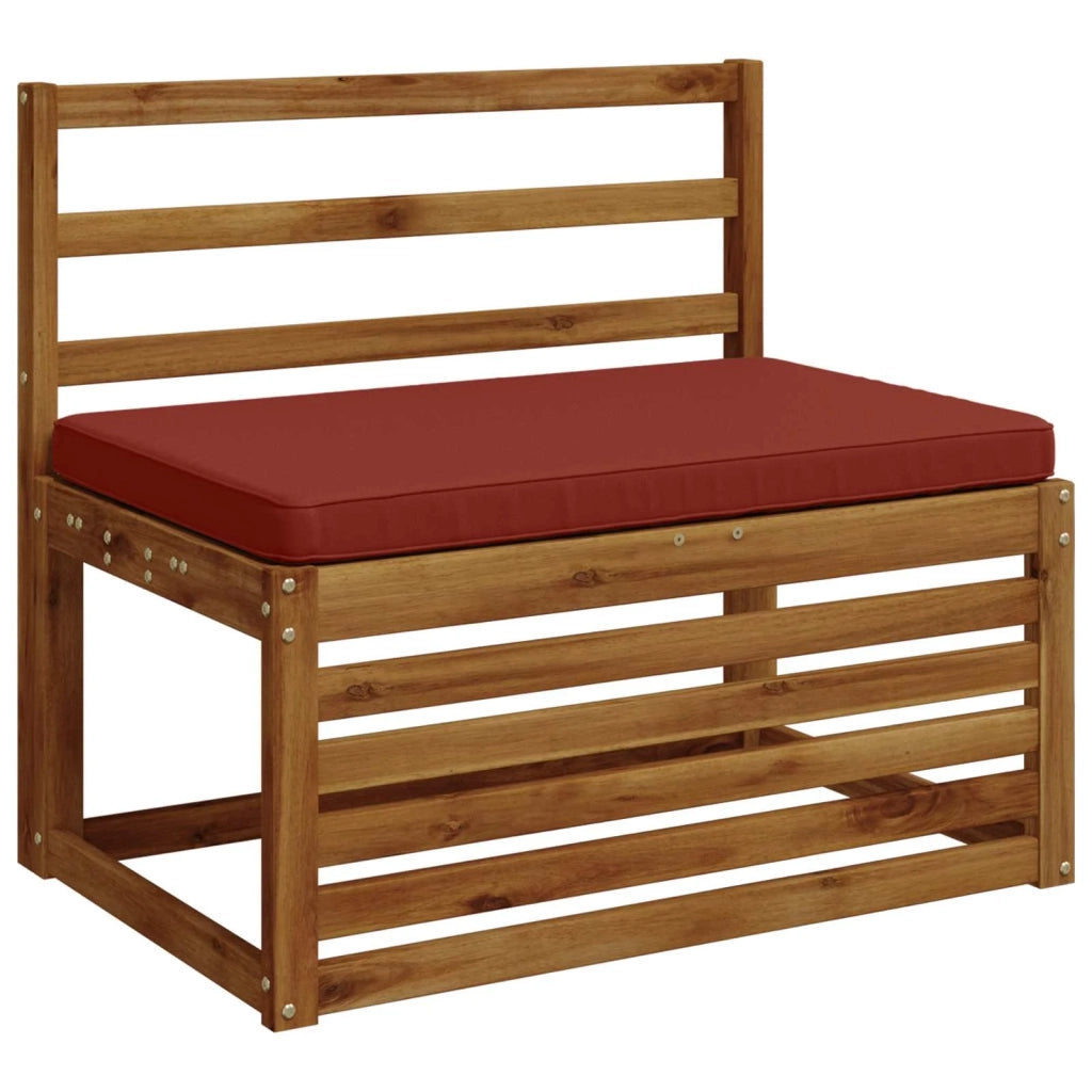 Cuscino per Panchina a 1 Pezzo VUGHT 100% Poliestere Rosso 951648