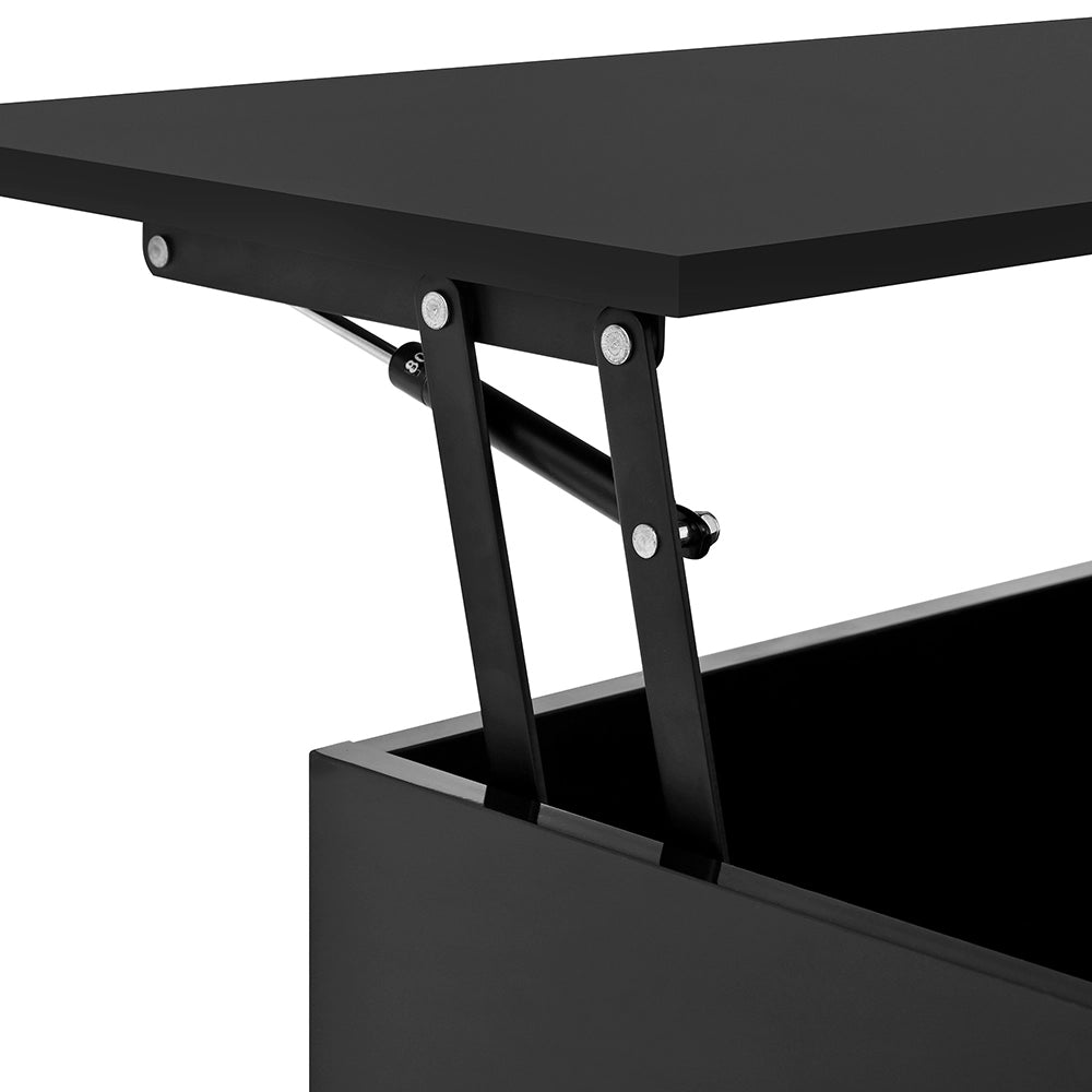 Tavolino-Xylo-Regolabile LED con spazio di archiviazione