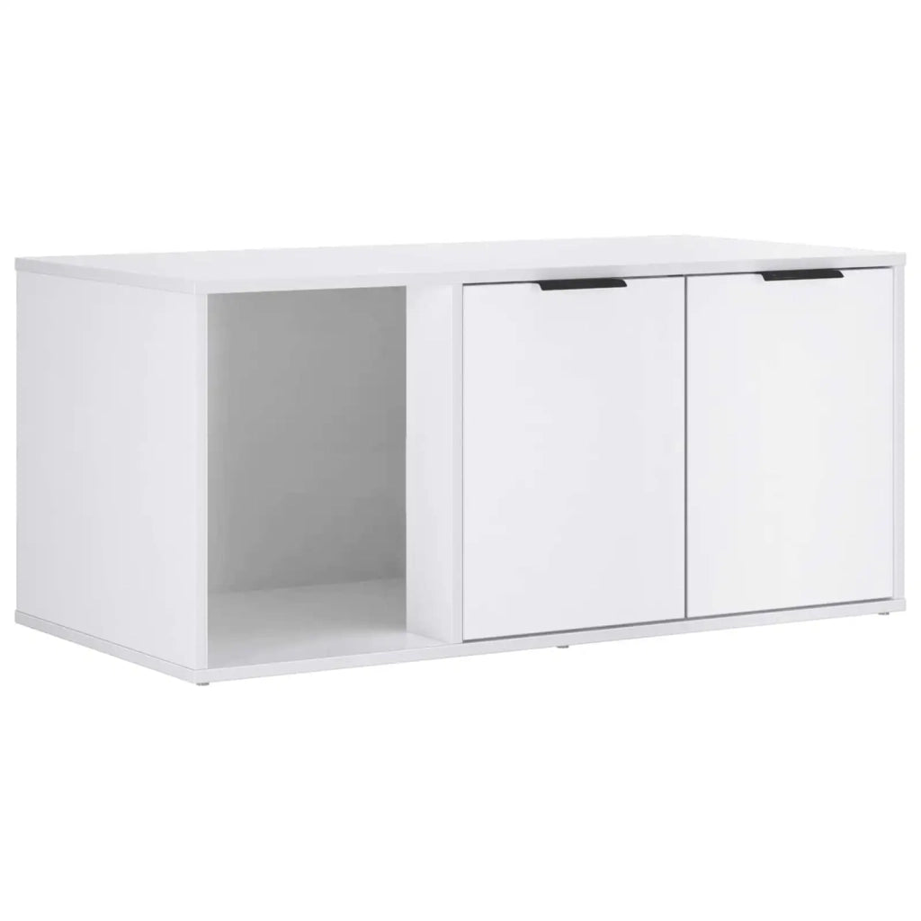 Mobile per gatti Bianco 100 x 49 x 45 cm Legno ingegnerizzato 8014751