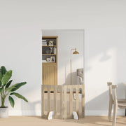 Recinto pieghevole per animali 2 pcs Rovere Sonoma 8005957