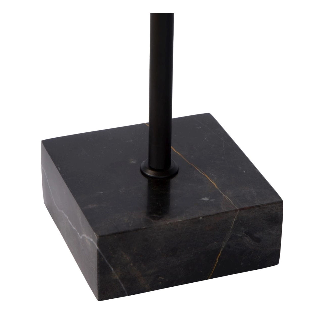 Lampada da tavolo Lucide Lorin marmo nero E27 40W 45565/01/30