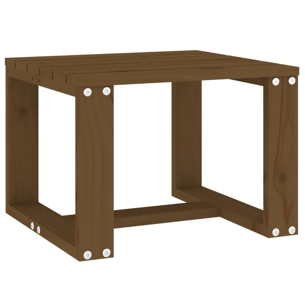 Tavolino da Giardino Ambra 40x38x28,5 cm Legno Massello Pino 825082