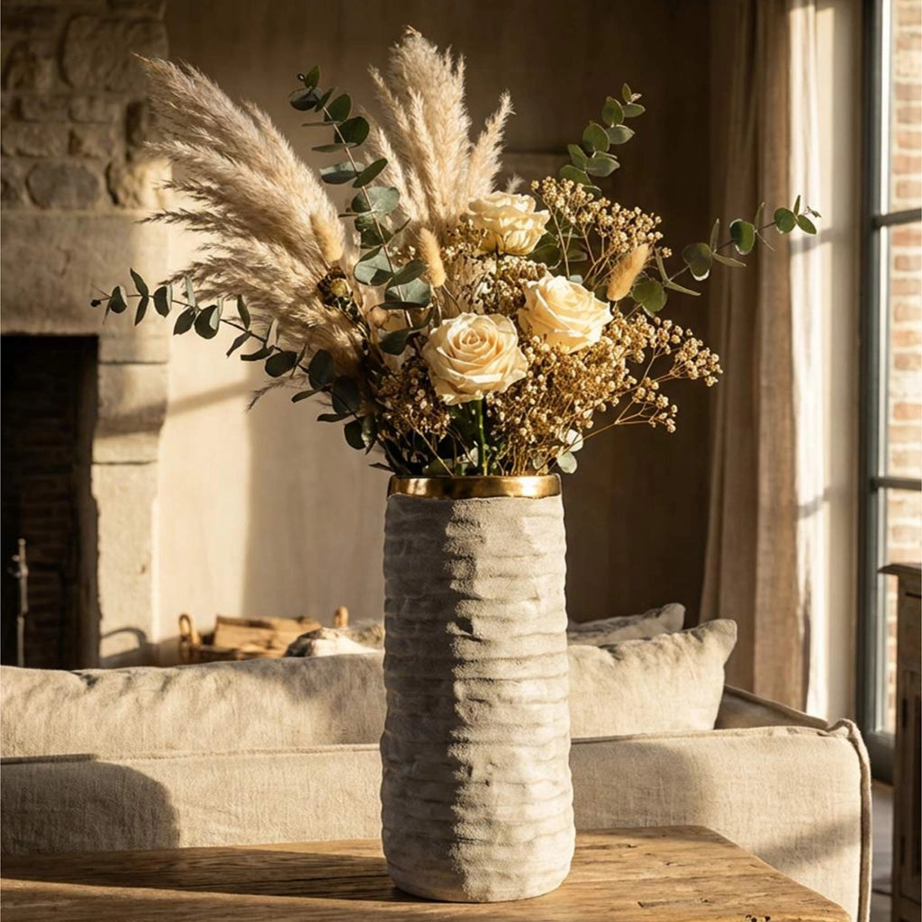 Fasimo, Vaso Finitura Naturale, Beige