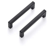 Pannelli di chiusura per armadi a muro in materiale opaco, 2 pezzi, per armadi a muro, con maniglia a 256 mm di distanza (gatafstand: 256 mm) - 256mm