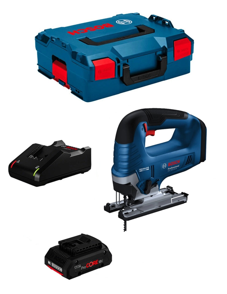 Seghetto Alternativo BOSCH GST 18V-125 B (1 x 4,0 Ah ProCORE + GAL18V-40 + L-Boxx 136)
