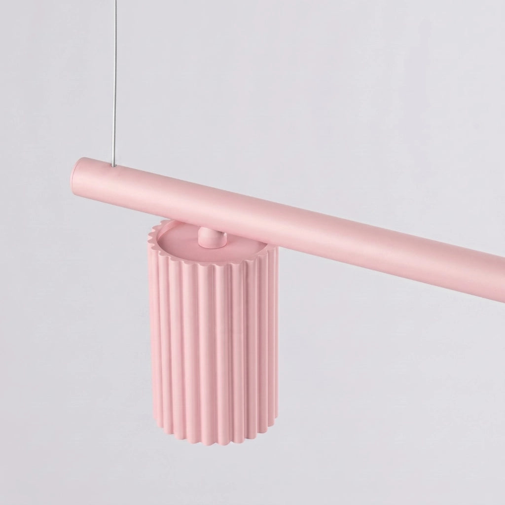 Lampadario KARBON 4 rosa