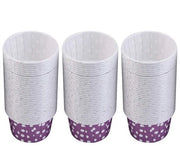 Cupcake-Liner 100 pezzi - Forme per muffin resistenti al calore - Coperture per muffin sicure per l'alimentazione - Forme per torte eleganti - Facili da utilizzare - Forme per muffin