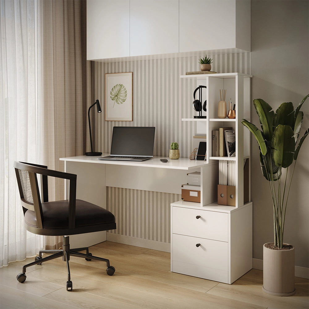 Vicco  Scrivania  Bianco  136 x 55 cm