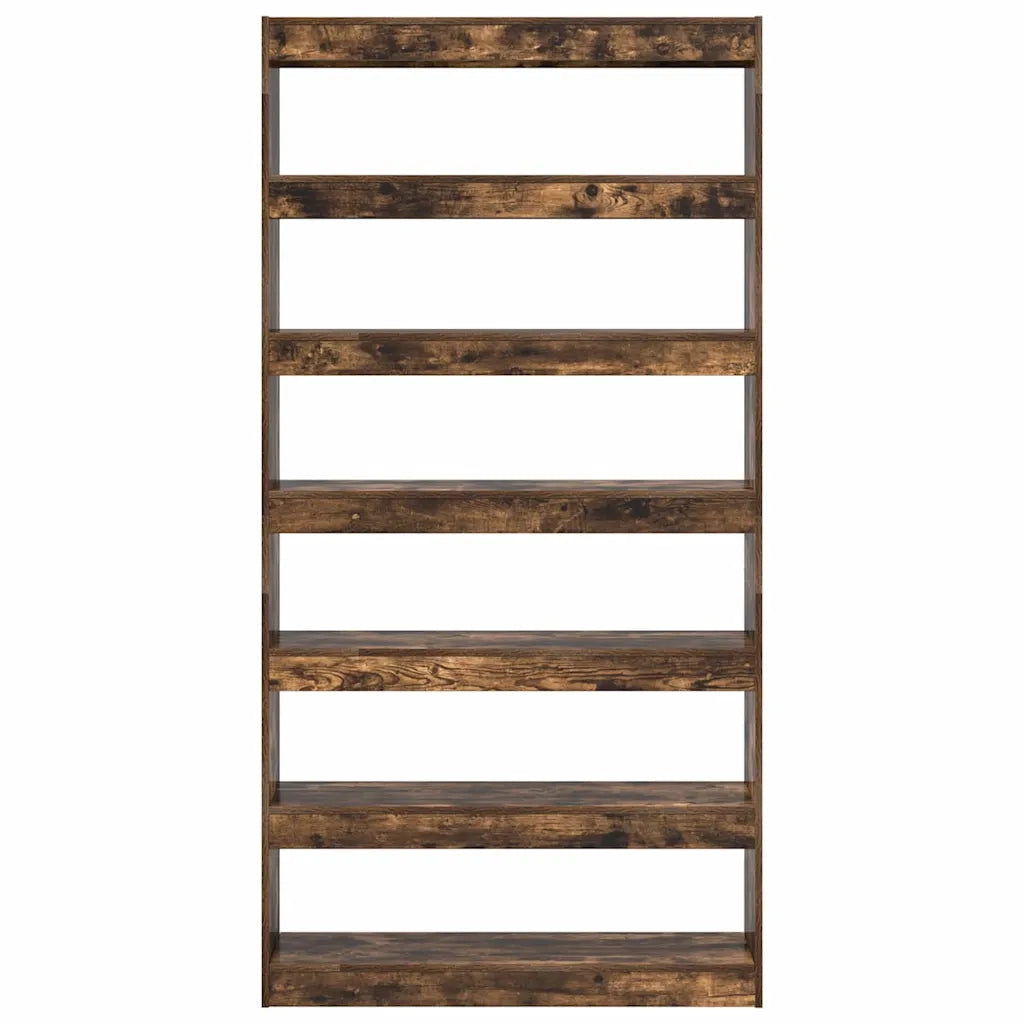 Armadio per Libri Rovere fumé 100 x 30 x 198 cm 3333928