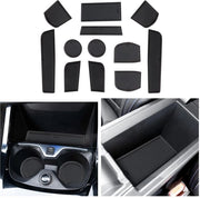 Accessori per BMW 1 Serie F40 Serie 1 F40 2019-2023 2024 Tappetini in gomma per console centrale Antiscivellamento Tappetini in gomma per automobili 1 Serie F40