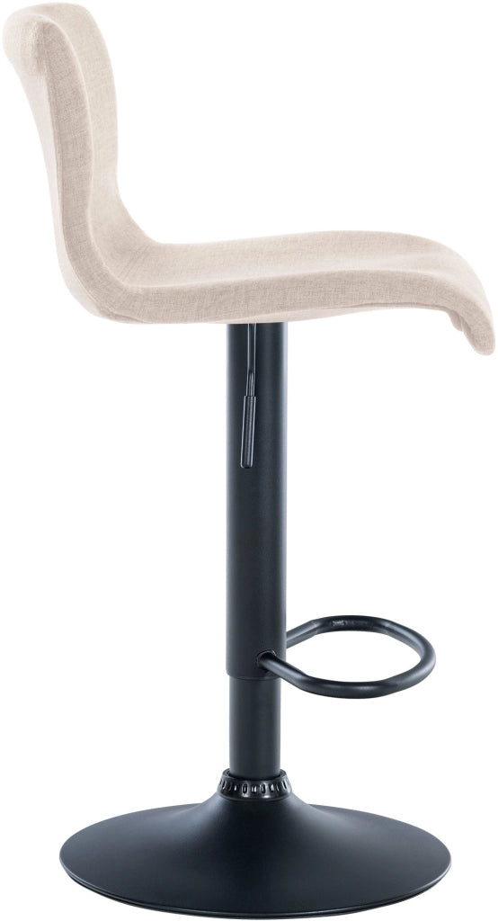 Sgabello Branford crema,Tessuto
