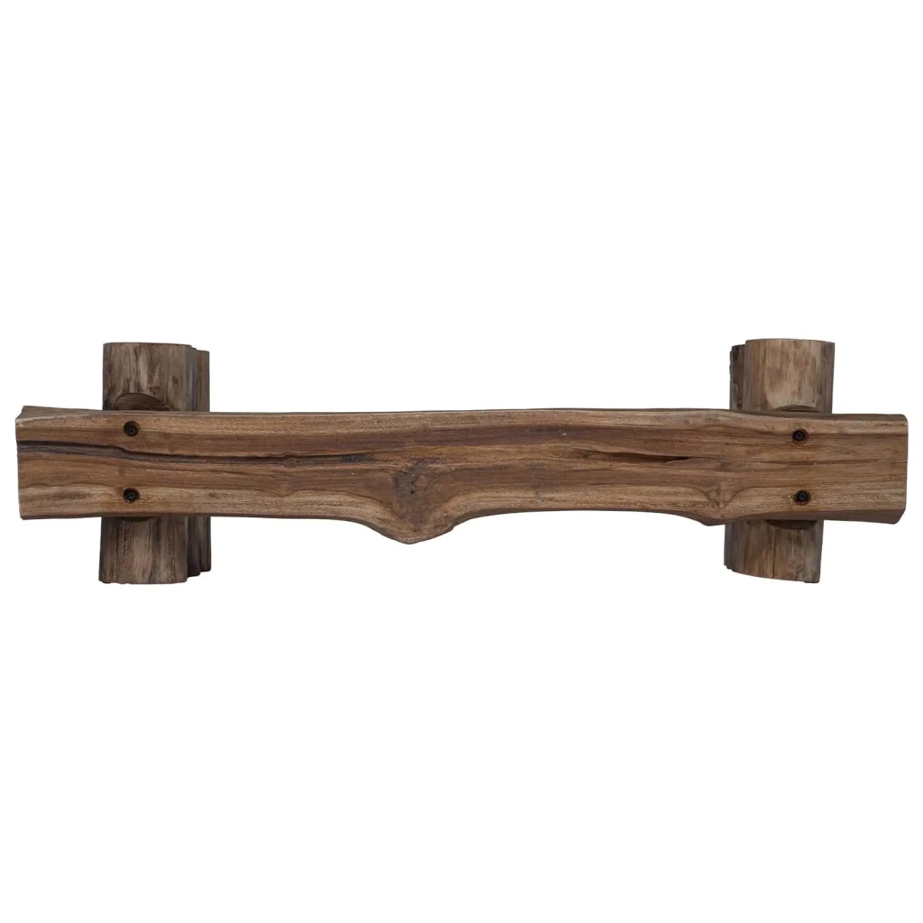 panchina Naturale 110 x 30 x 34 cm Legno di teak solido 42012361