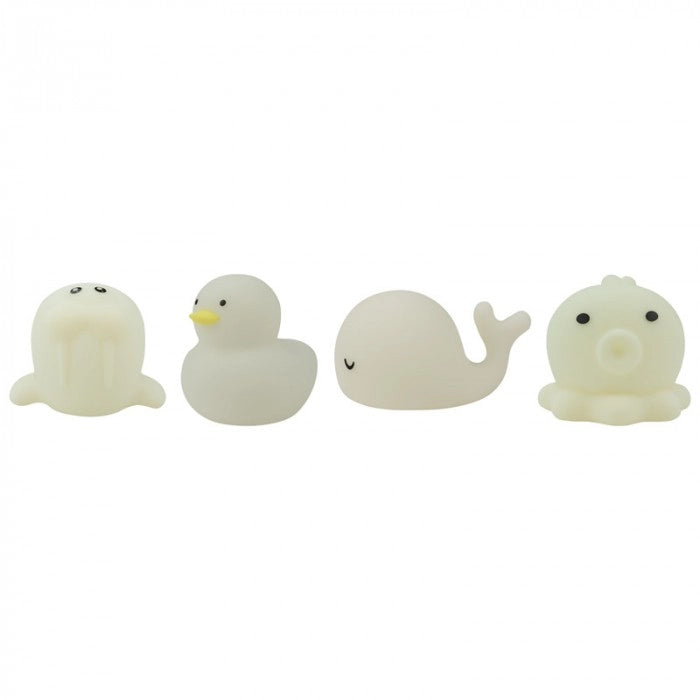 Set 4 lampade notturne marine RGB a batteria Mary's