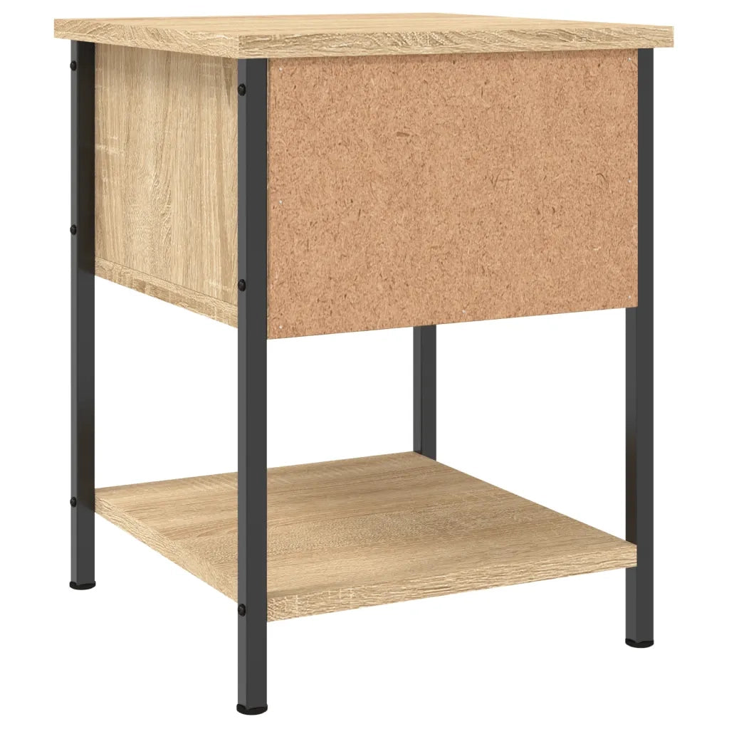 Comodini 2 pz Rovere Sonoma 34x35,5x45 cm in Legno Multistrato 825856
