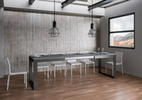Tavolo Allungabile 160-264x90x80 cm Tecno Evolution Cemento
