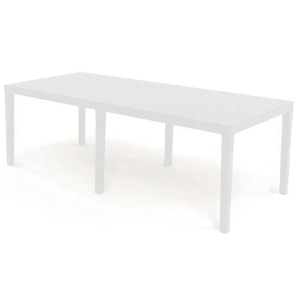 TAVOLO INDO DA ESTERNO ALLUNGABILE 220X90XH72 IN COLORE BIANCO