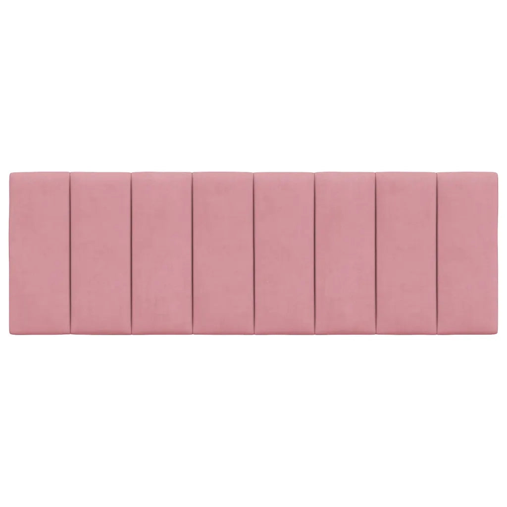 Cuscino Testiera Hanko Rosa 140 cm in Velluto CFW8615131