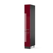 Vicco Armadio da farmacia Rosso bordeaux lucido 30 cm