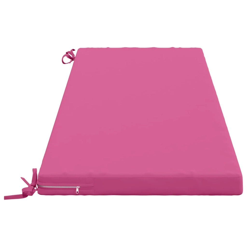 Cuscini per Panchina a 2 Pezzi SOEST 2 pz 100% Poliestere Rosa 949419