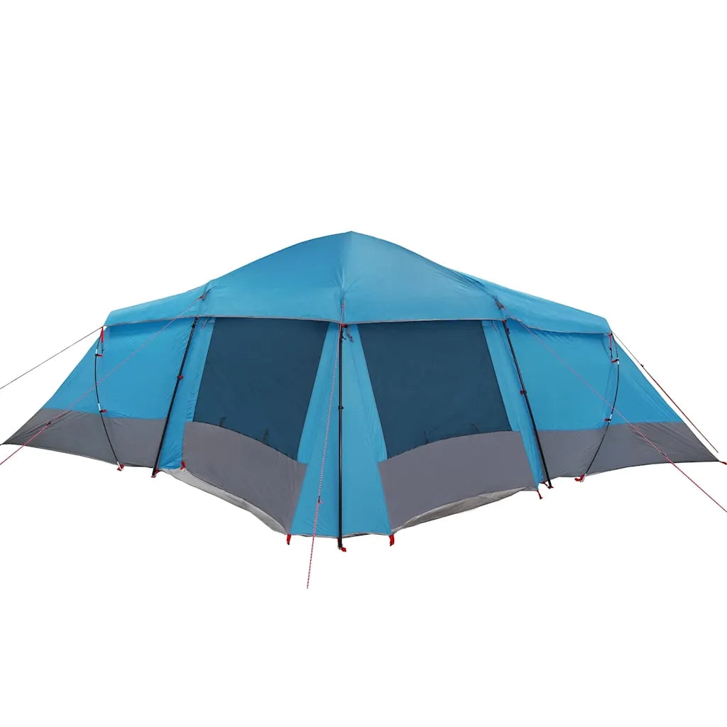 Tenda Familiare con tetto Blu e Grigio 721 x 335 x 212 cm 4100671