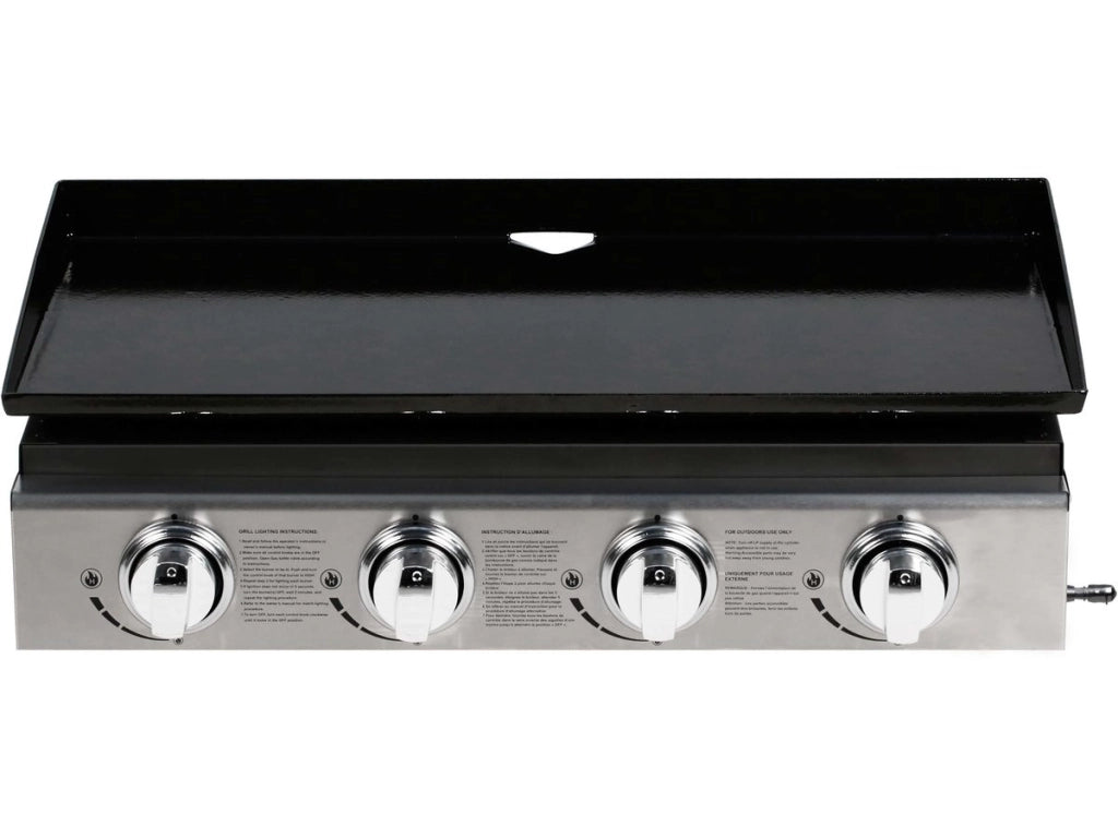 Plancha "Presto 4" - 4 fornelli - 9.7kW - Grigio
