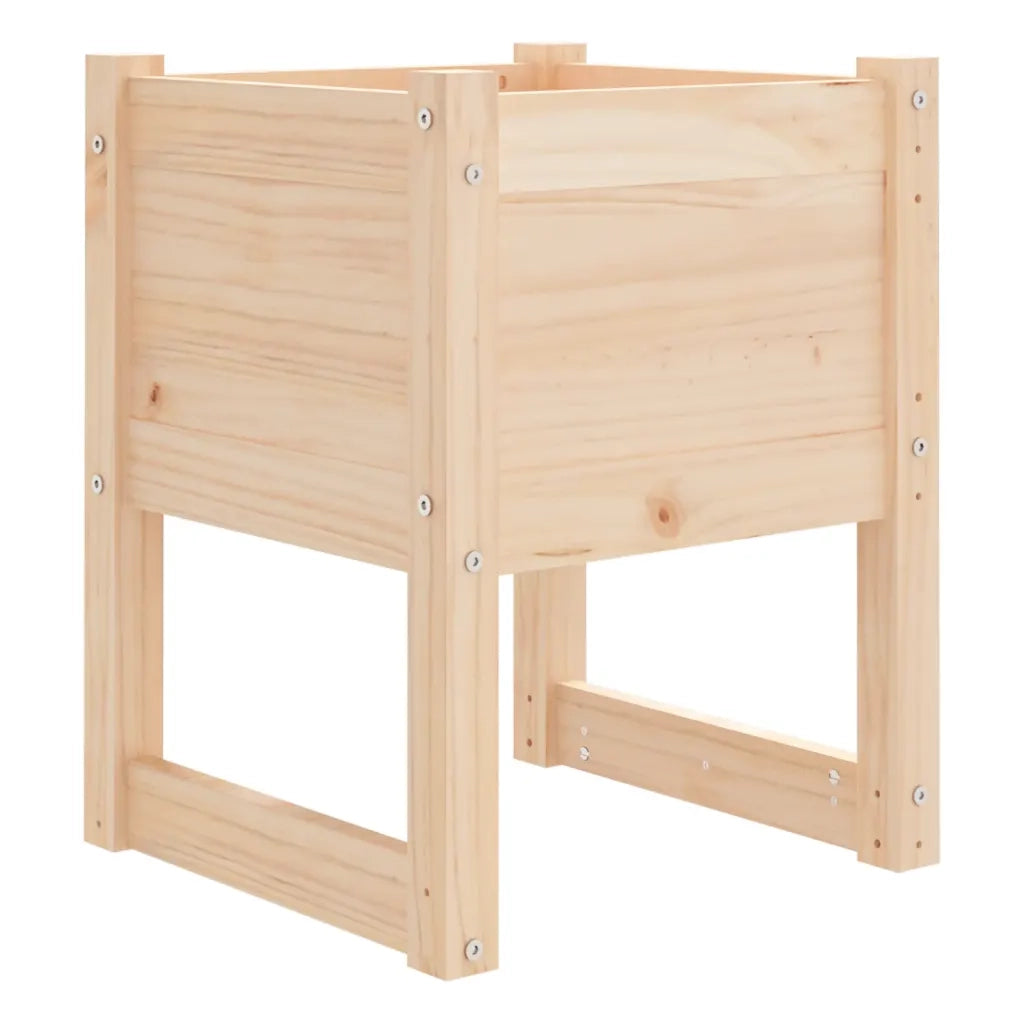 Fioriera 40x40x52,5 cm in Legno Massello di Pino 822107