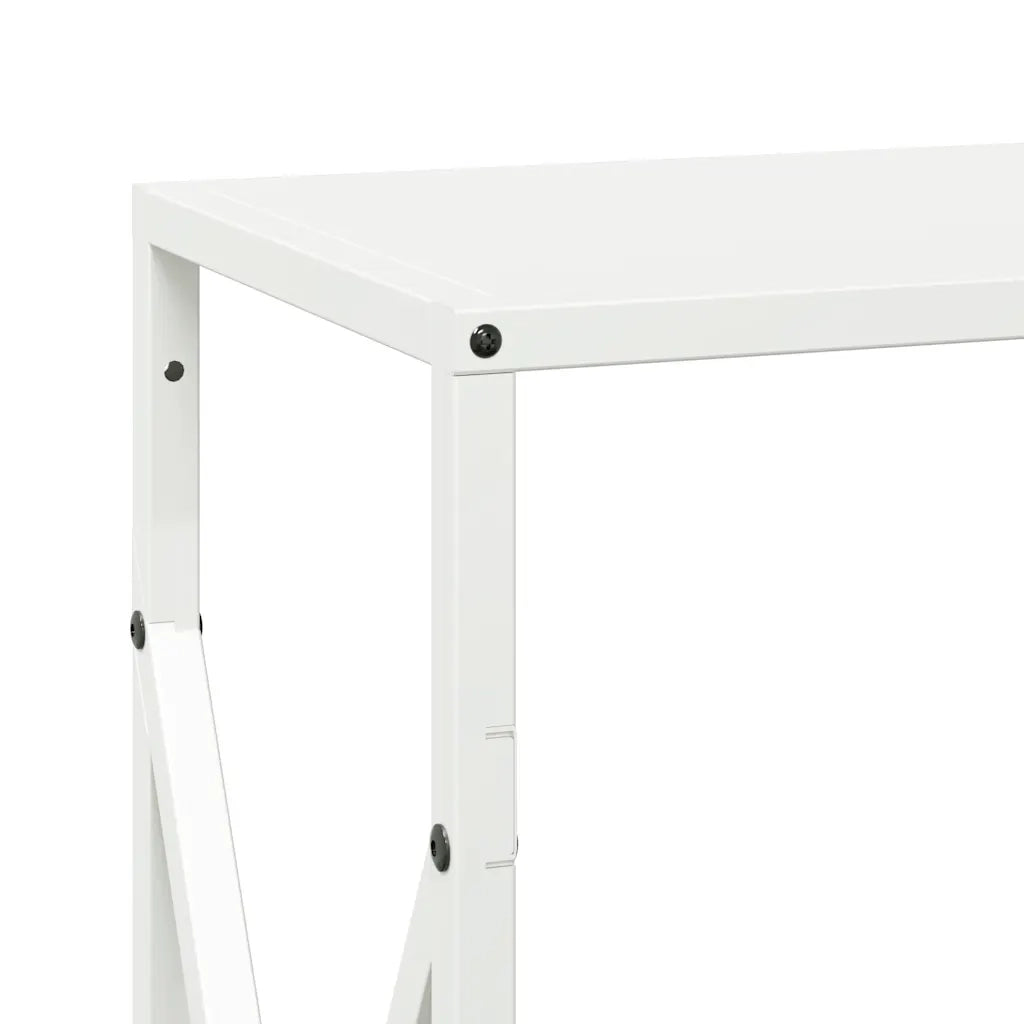 Rastrelliera per Legna da Ardere Bianca 34x25x70 cm CFW7373953