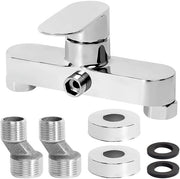 Accessori per Bagno - Douchekraan - Qualità Elevata - Acciaio Inox - Design Moderno - Adatto per Montaggio a Parete - Tradizionale Design di Fissaggio