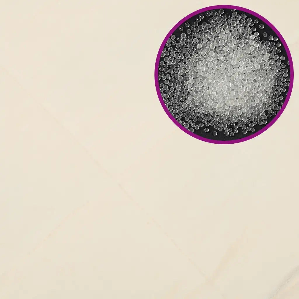 Coperta Ponderata Crema Chiaro 235x290 cm 15 kg Tessuto cod mxl 68438