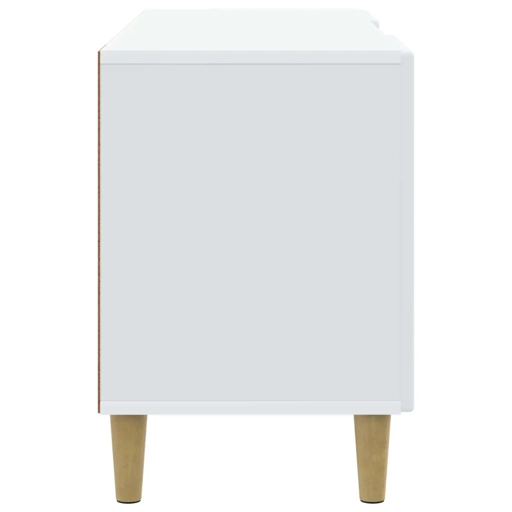 Mobile TV Bianco 102 x 34,5 x 50 cm Legno ingegnerizzato 894695