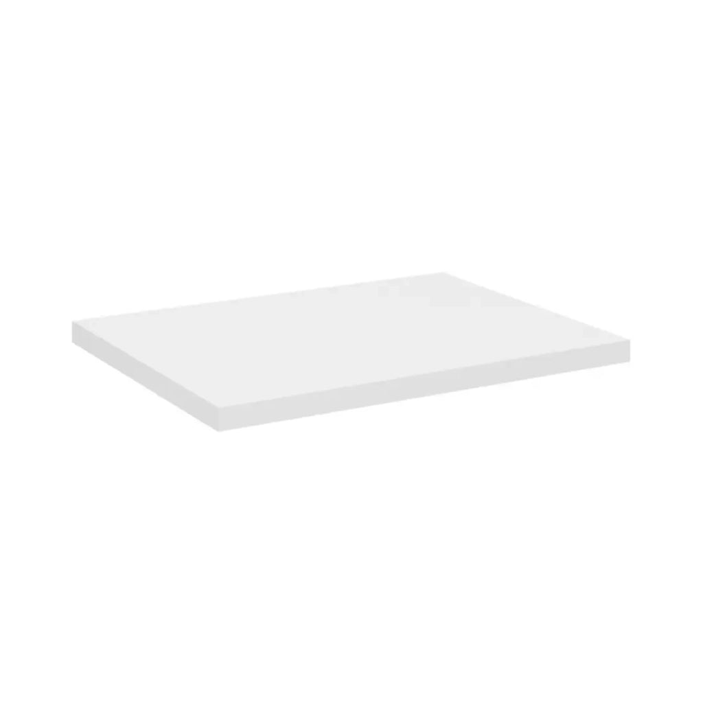 Set da bagno VANO bianco 50cm: mobiletto sottolavabo con armadietti + piano per lavabo bianco + lavabo da appoggio rettangolare