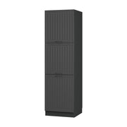 Vicco Mobile per forno da incasso Grigio scuro 60 cm