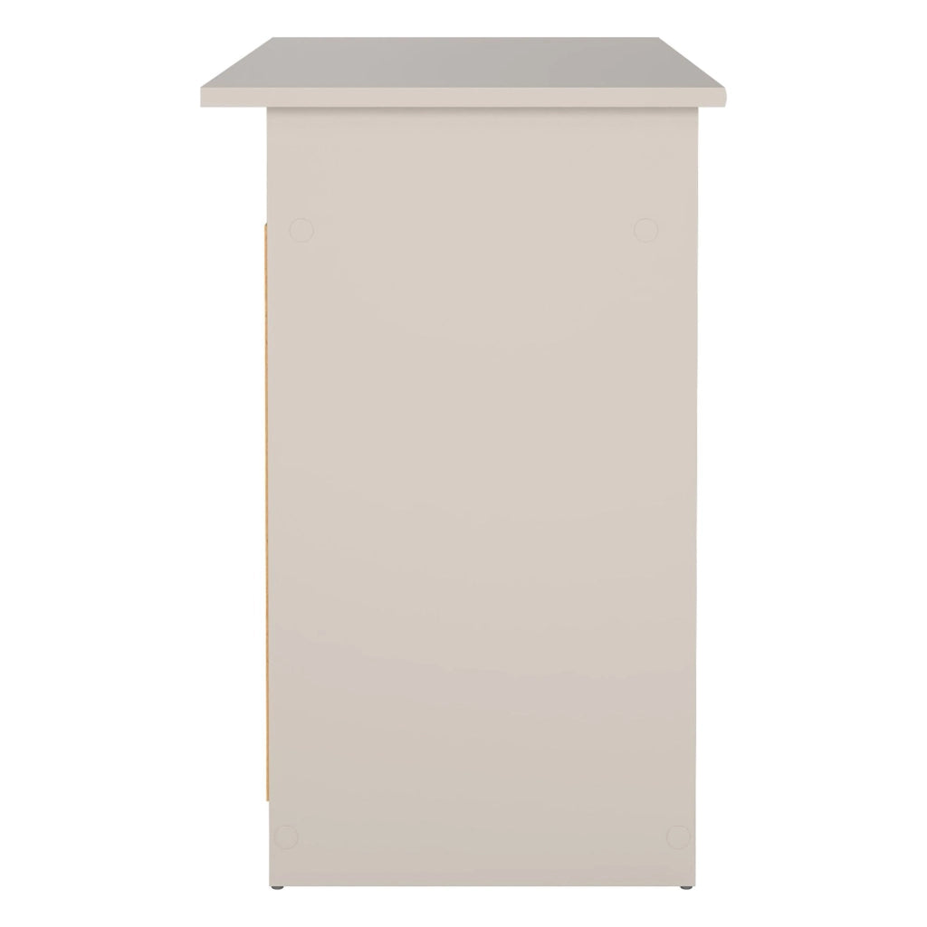 Franklin, Scrivania un Ripiano, 109x49x76h cm Beige Cashmere