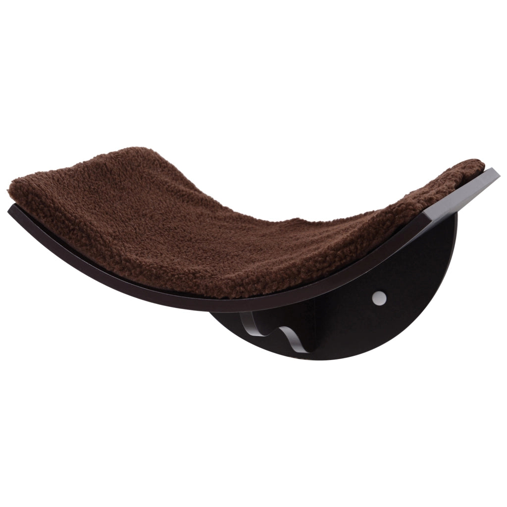 Libreria per gatti ¨C zephmum ¨C marrone, montaggio a parete, 4.5 kg