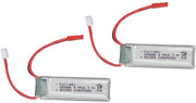 Batterie di riserva 2 pezzi - Batterie al litio 7,4 V 600 mAh - Aeromodelli - Connesseur JST - Peso ridotto 77 g - Accessori originali - Batterie al litio