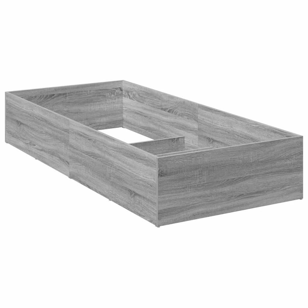 Giroletto per rete letto regolabile Sonoma grigio 100 x 190 cm 8021852